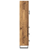 Highboard Old Wood 34.5 x 34 x 180 cm Engineered Wood 3415703
