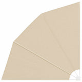 Balcony Privacy Screen 210 x 210 cm Polyester Beige 42000934