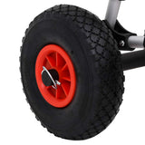 SUP Trolley for Surfboard Foldable 45 kg Aluminium 94871