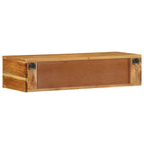 Wall-mounted TV Cabinet 80x30x19 cm Solid Wood Acacia 4017463