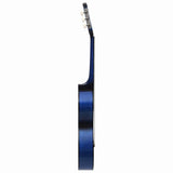 Classical Guitar for Beginner and Kid with Bag Blue 1/2 34 3055603