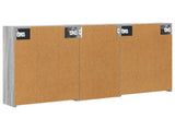 Bathroom Cabinet Set 3 pcs 116 x 16 x 62.5 cm Engineered wood 3403813