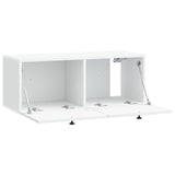Wall-Mounted TV Cabinet White 78.5 x 31 x 30 cm Engineered Wood 898205
