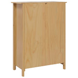 Wine Cabinet HILL Honey Brown 79.5 x 40 x 107.5 cm 42025037