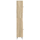 Bathroom Cabinet with Open Shelf BREDA Sonoma Oak 897477