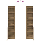 Highboard Artisan Oak 37.5x35x180 cm Engineered Wood 861678