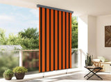 145972 Outdoor Roller Blind 140x250 cm Orange and Brown