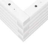 Garden Planter White 90x40x23 cm Solid Wood Pine 847224