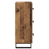 Sideboard Old Wood 34.5 x 34 x 90 cm Engineered wood 881585