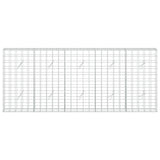 Gabion with 5 mm Wire and 10x10 cm Mesh 250x20x100 cm 3465023