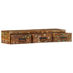Wall-mounted TV Cabinet 100x30x19 cm Solid Wood Reclaimed 4017465