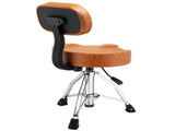 Drum Throne with Backrest, Hydraulic Drum Stool Adjustable Height, Heavy Duty Hydraulic Drum Seat 92668985