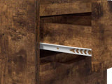 Bedside Table Smoked Oak 30.5 x 30 x 43 cm Engineered Wood 888807