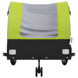 Bike Trailer Black and Green 45 kg Iron 94151