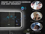 80 x 60 cm Bluetooth Bathroom Mirror - Silver-Tone T3398P343305