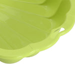 ZNTS Sandpits 2 pcs Green 77x87x21cm Plastic 317738