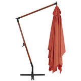 Cantilever Garden Parasol Terracotta 44494