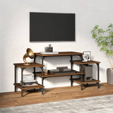 TV Cabinet Brown Oak 117x35x52 cm Engineered Wood 826319