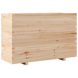 ZNTS Garden Planter 110x40x72 cm Solid Wood Pine 3282639