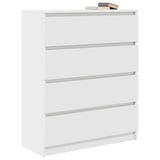 Sideboard White 80x35x99 cm Engineered Wood 3328480