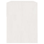 Bedside Cabinets 2 pcs White 40x31x40 cm Solid Pinewood 808066