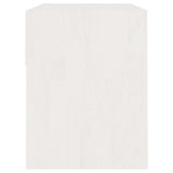 Bedside Cabinets 2 pcs White 40x31x40 cm Solid Pinewood 808066