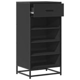 Shoe Rack Black 48x38x97.5 cm Engineered Wood 849209
