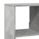 Bookcase Concrete Grey 100x33x156.5 cm Engineered Wood 3309342