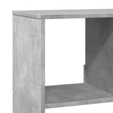 Bookcase Concrete Grey 100x33x156.5 cm Engineered Wood 3309342
