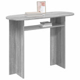 Console Table Grey Sonoma 100 x 39.5 x 75 cm Engineered Wood 8001164