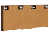 Bathroom Cabinet Set 3 pcs 100 x 10.5 x 60.5 cm Engineered wood 3403702