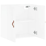 Wall Cabinet High Gloss White 60x31x60 cm Engineered Wood 829942