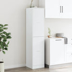 Apothecary Cabinet White 40x41x174.5 cm Engineered Wood 3309645