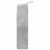 Bathroom Mirror Cabinet Concrete Grey 63.5 x 16 x 62.5 cm 889162