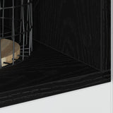 Kitchen Base Cabinet with Shelf Black oak 30 x 44.5 x 81.5 cm 876650