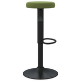 Bar Stools 2 pcs Light Green Velvet 333145