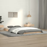 Bed Frame without Mattress 100x200 cm Solid Wood Pine 823454