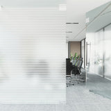 Window Films Frosted Stripes Design PVC 3206466