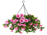 Artificial Flowers Pink 55 x 50 x 57 cm PE and Steel 42042382