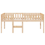 ZNTS Children's Bed without Mattress 80x200 cm Solid Wood Pine 855012