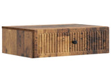 Bedside Cabinet with Drawer 2 pcs Old Wood 49 x 34.5 x 20 cm 897952
