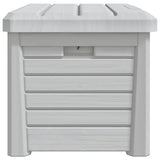 Outdoor Cushion Box Grey 73x50.5x46.5 cm Polypropylene 366601