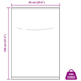 Woven Sacks 100 pcs White 65 x 105 cm PP 42032375