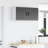 Wall Cabinet LUCCA 2 pcs Black 40 x 31 x 40 cm Engineered Wood 884877