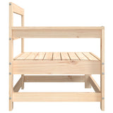 Garden Corner Sofas 2 pcs Solid Wood Pine 825506
