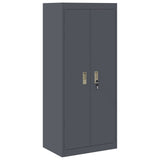 Storage Cabinet Anthracite 60 x 40 x 140 cm Steel 891738