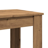 Bar Table Artisan Oak 102x50x103.5 cm Engineered Wood 854417