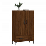 Highboard Brown Oak 69.5x31x115 cm Engineered Wood 828243