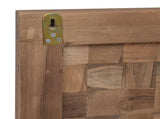 Bed Headboard Natural Solid Teak Wood 42024567