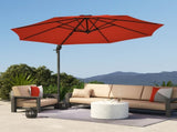 Five-Position Overhanging Parasol - Orange T3398P317792
